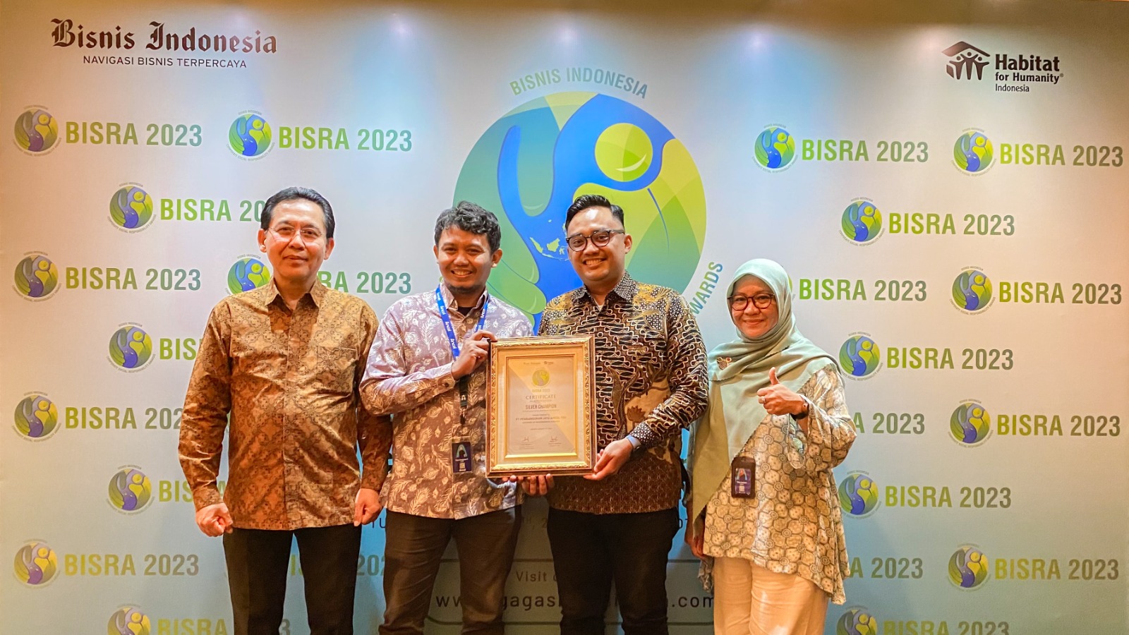 Restorasi Kerang Hijau Ancol Mendapatkan Apresiasi BISRA 2023